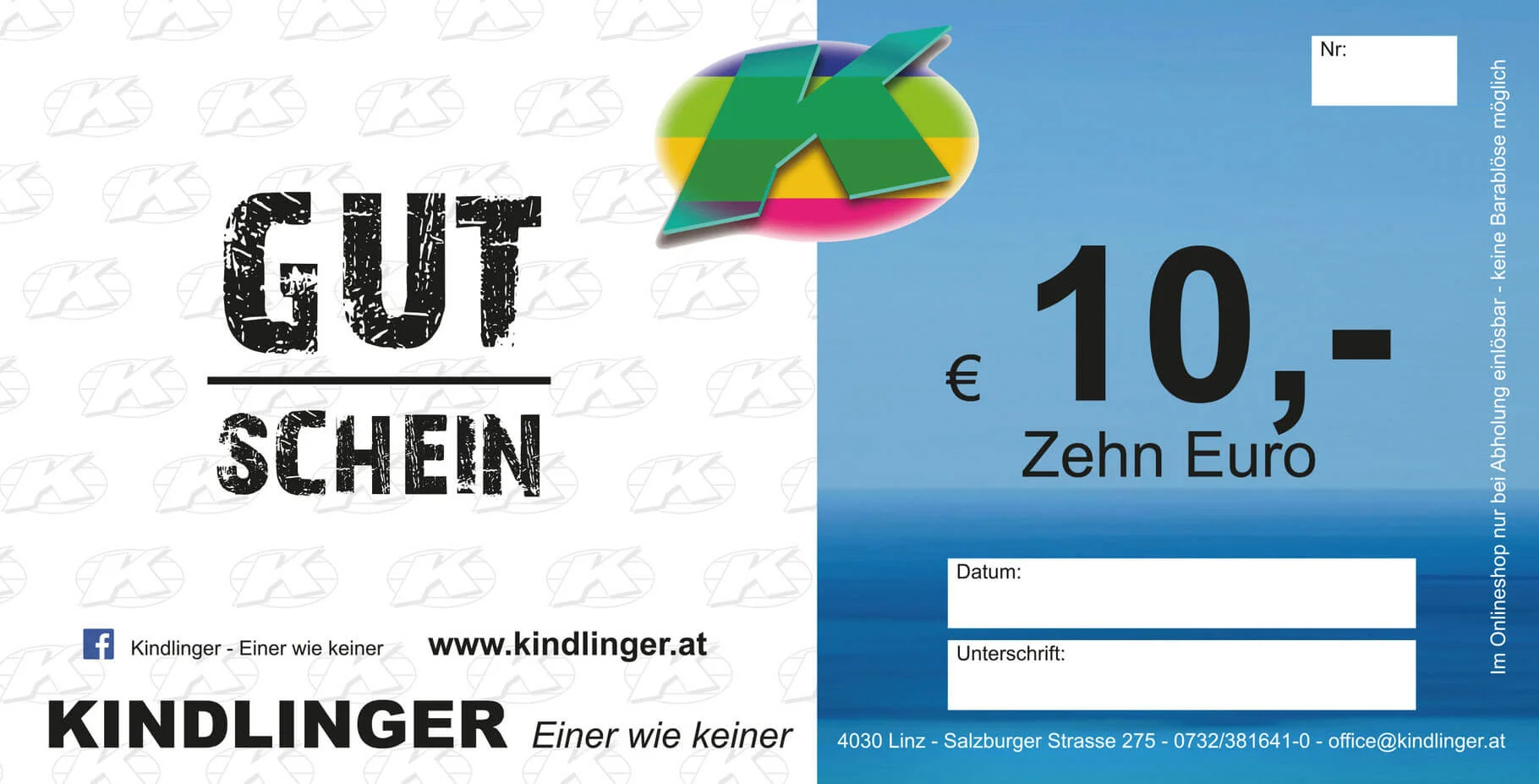 Geschenkgutschein 10,- Euro – Bild 2