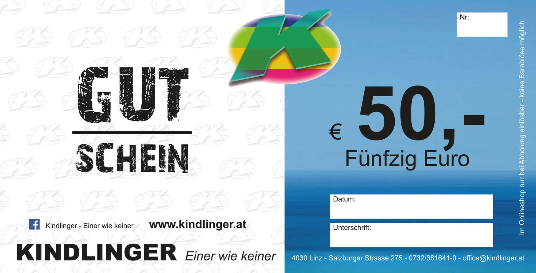Geschenkgutschein 50,- Euro – Bild 2
