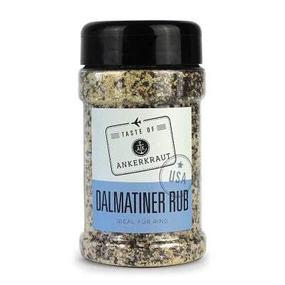 Ankerkraut Dalmatiner Rub (USA) BBQ-Rub 270g im Streuer