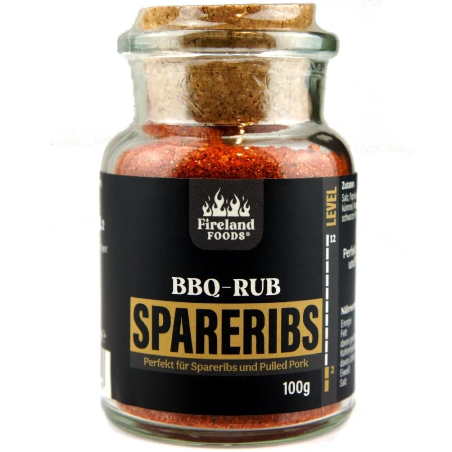 Fireland Foods AWCS Rub Spareribs im Korkenglas 100g