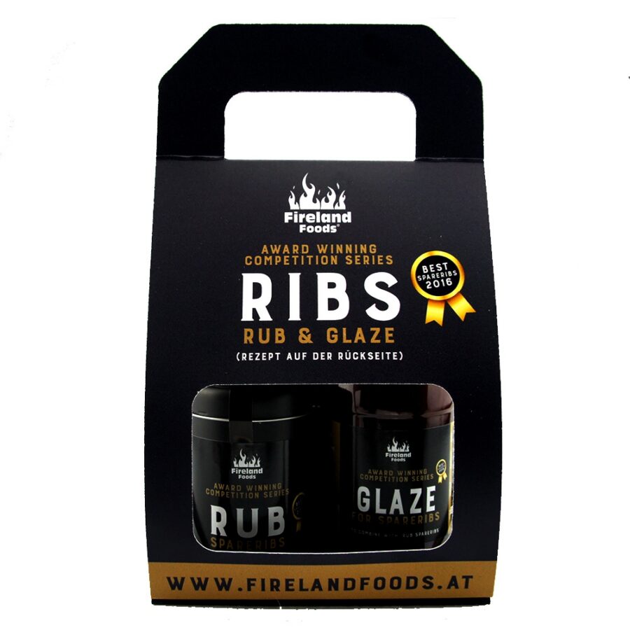 Fireland Foods AWCS Grill-Set Spareribs inkl. Rezept