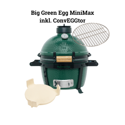 Big Green Egg Keramikgrill Minimax inkl. ConvEGGtor
