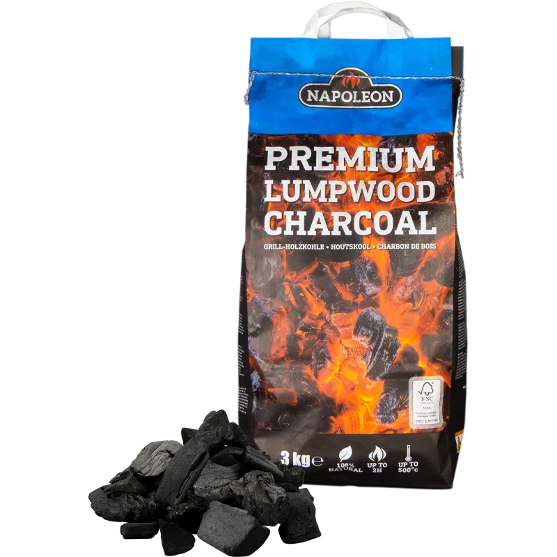 Napoleon Premium Holzkohle 3kg