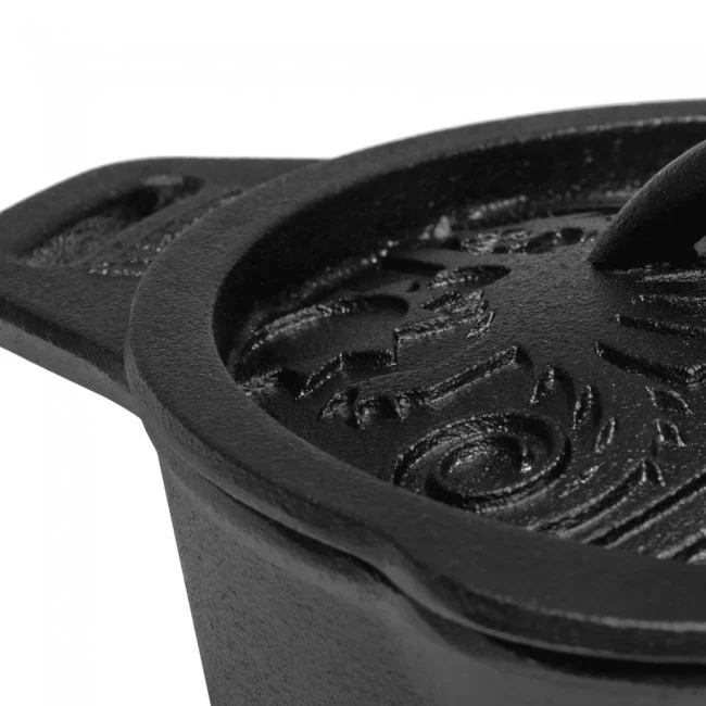 Petromax Gusseiserne Kasserolle mit Deckel kr2 – Bild 3