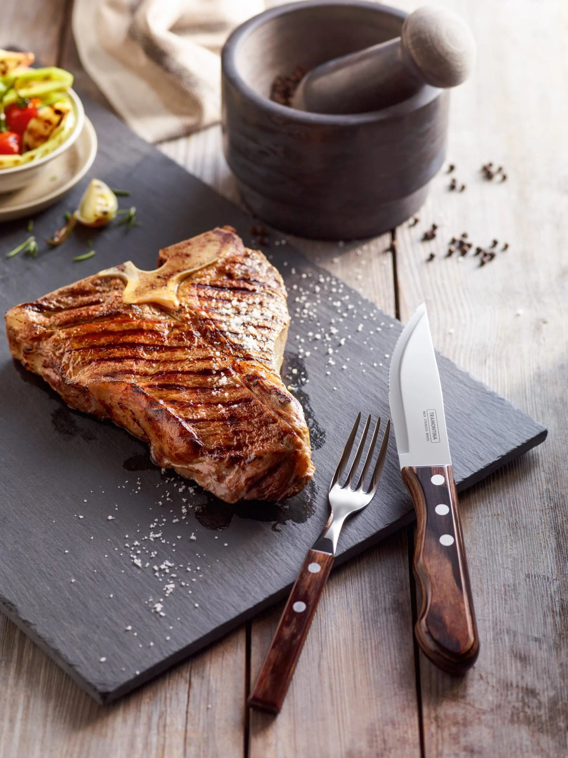 Tramontina JUMBO Steakmesser-Set, 6-teilig – Bild 2