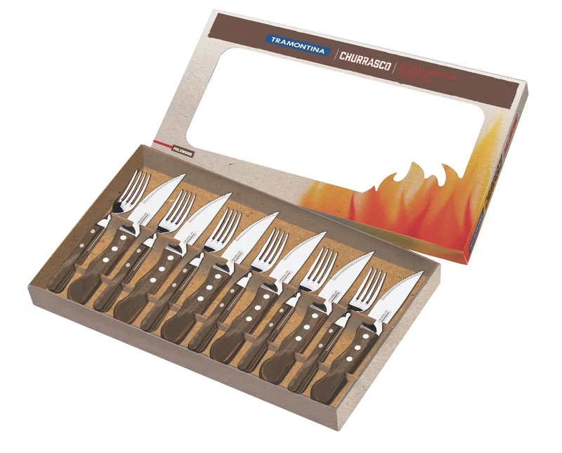Tramontina JUMBO Steakbesteck, 12-teilig – Bild 2