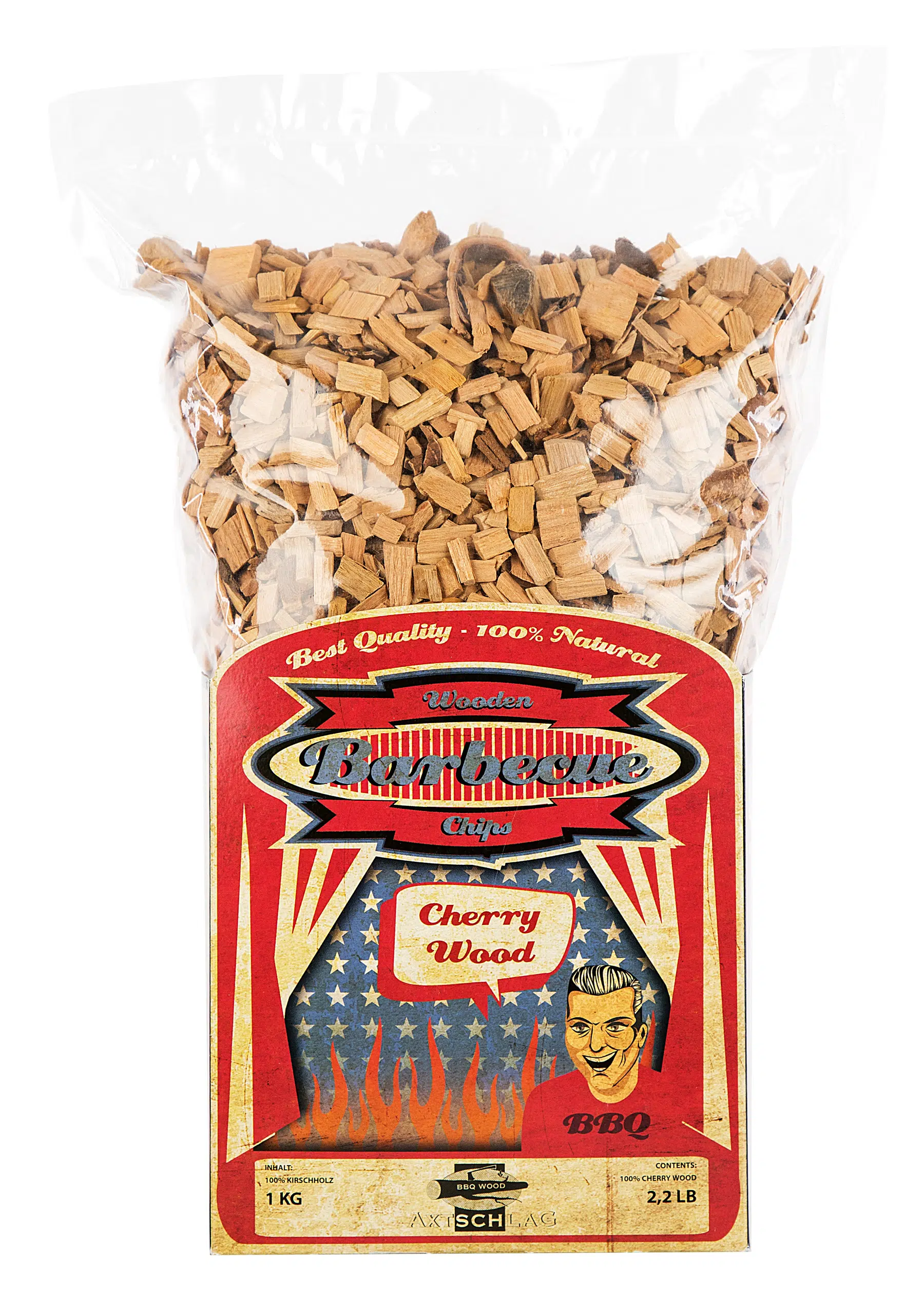 Axtschlag Räucherchips Kirsche 1 kg