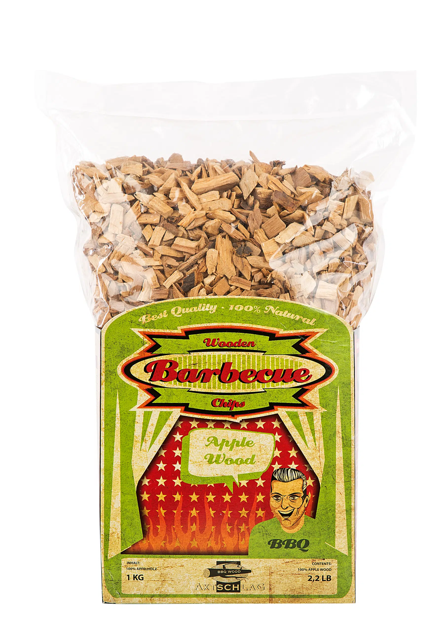 Axtschlag Räucherchips Apfel 1 kg