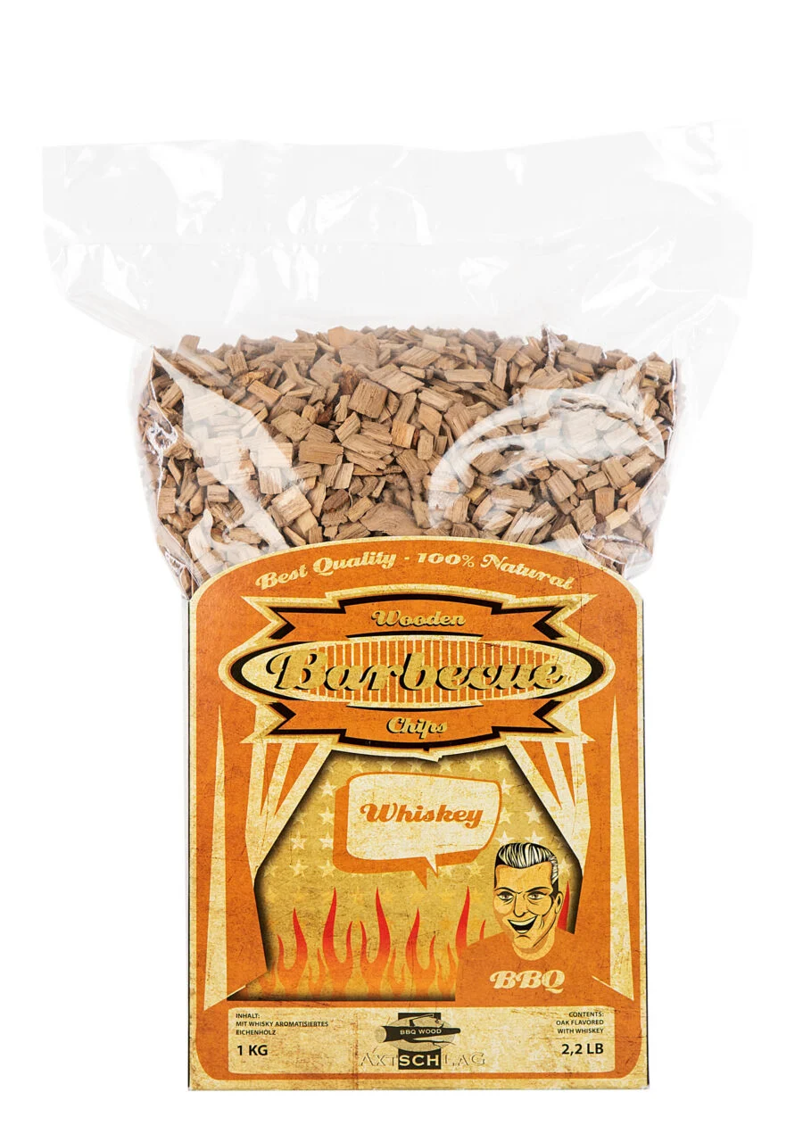 Axtschlag Räucherchips Whiskey Eiche 1 kg