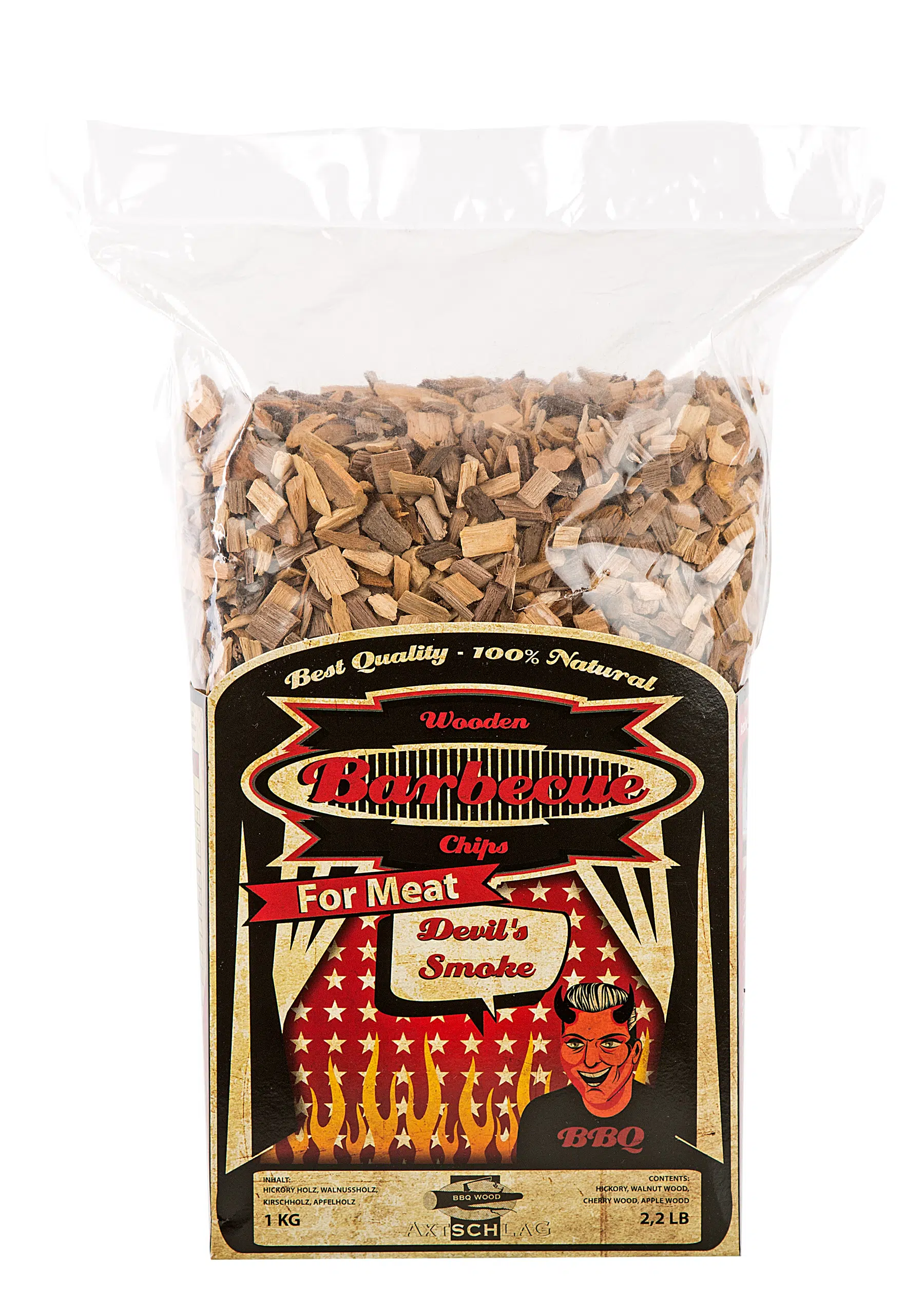 Axtschlag Räucherchips Devil´s Smoke 1 kg
