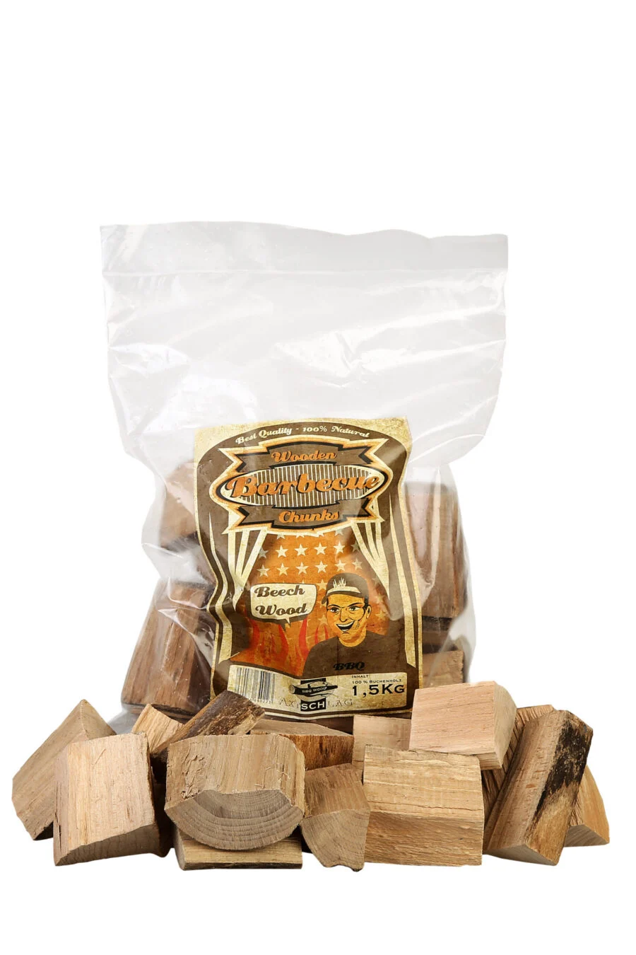 Axtschlag Räucherklötze Buche 1,5 kg