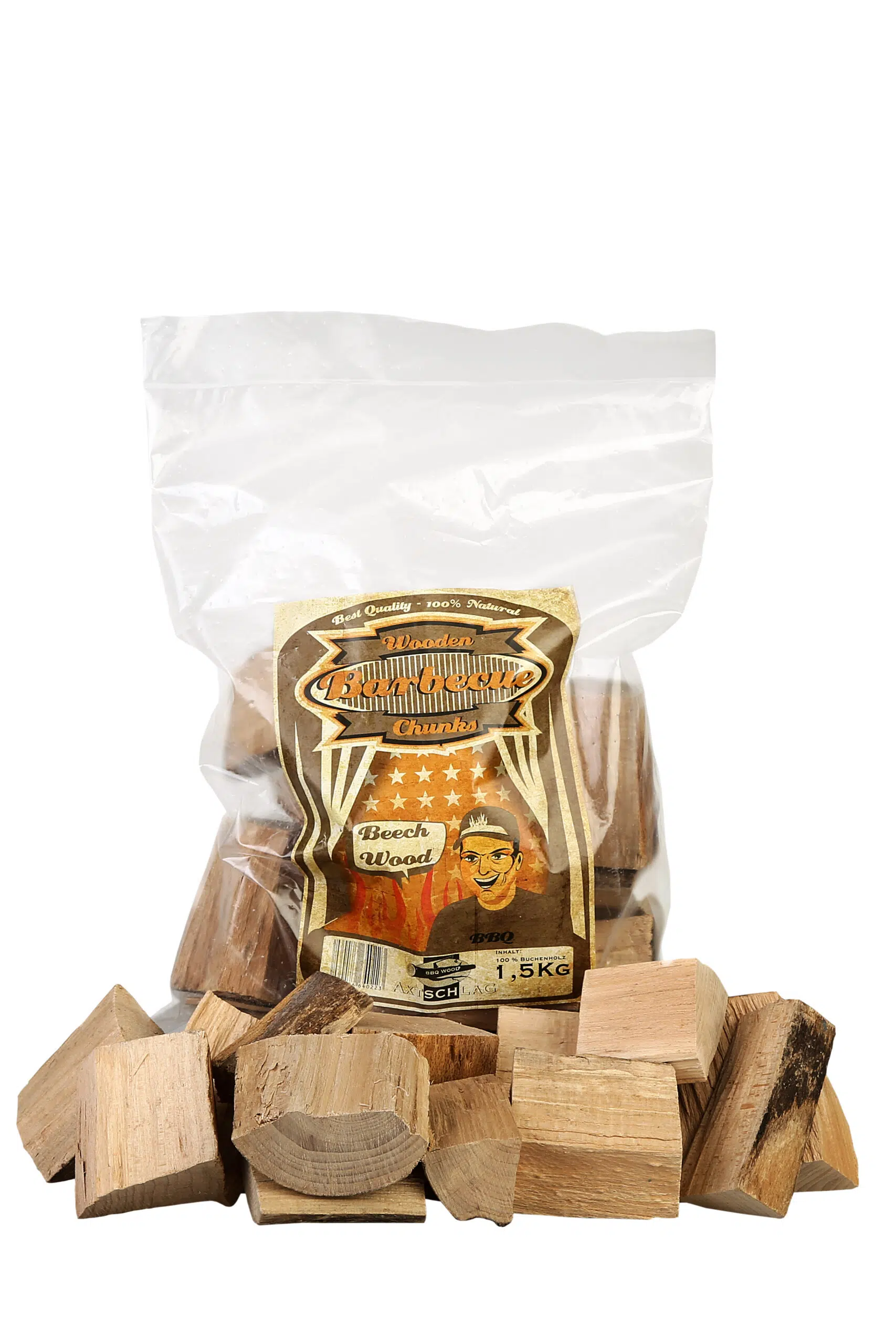 Axtschlag Räucherklötze Buche 1,5 kg