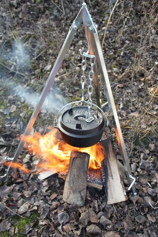 Petromax Dreibein mit Kette & Haken – Bild 4
