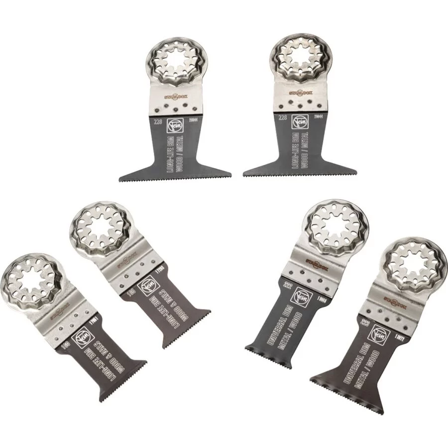 Fein Best of Starlock E-Cut Holz Metall Set 6-teilig