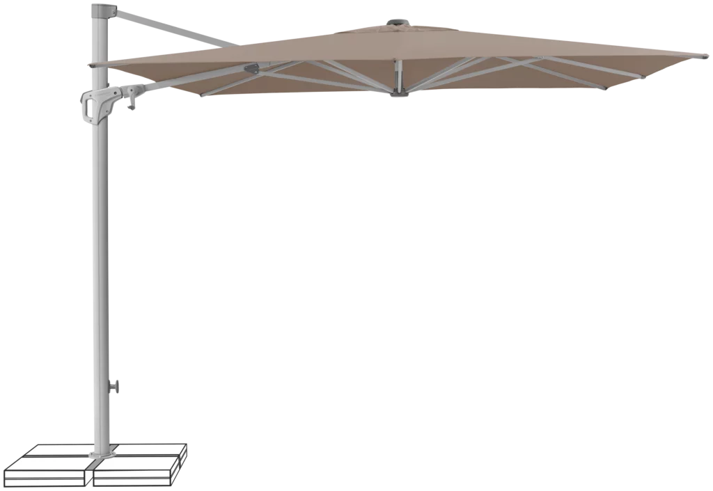Suncomfort Ampelschirm Sunflex 300x300cm