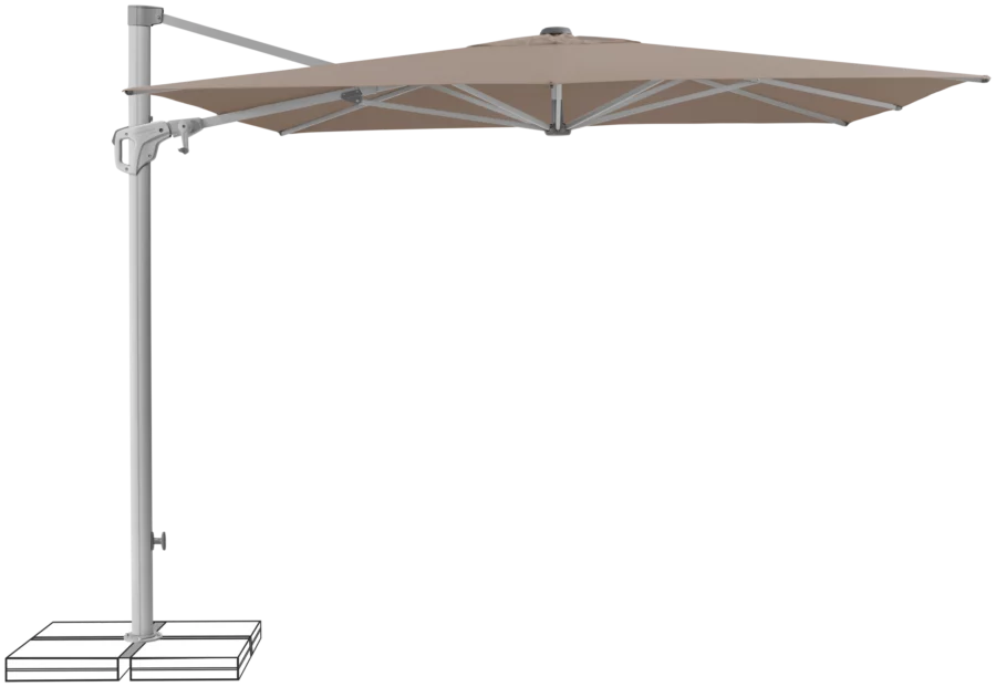 Suncomfort Ampelschirm Sunflex 300x300cm