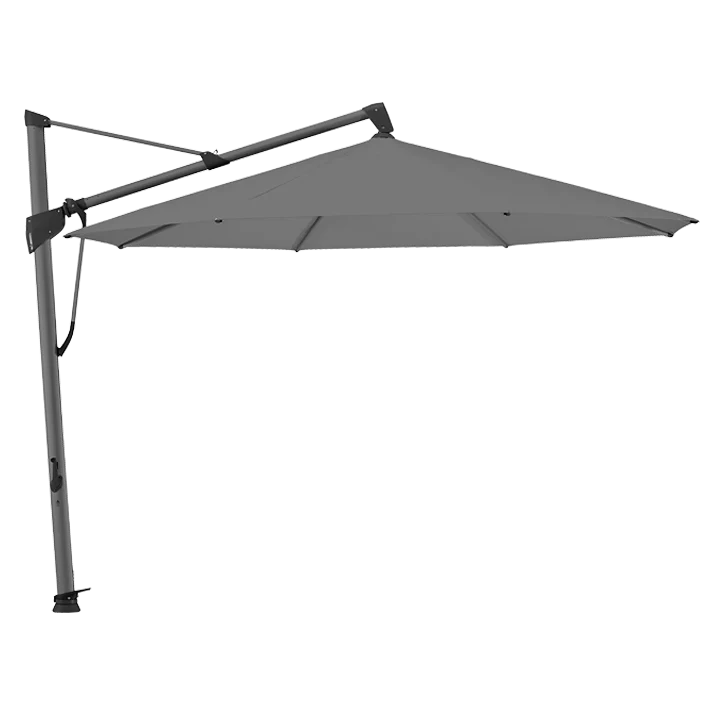 Glatz Ampelschirm Sombrano S+ Farbe 157 Stone grey 350cm