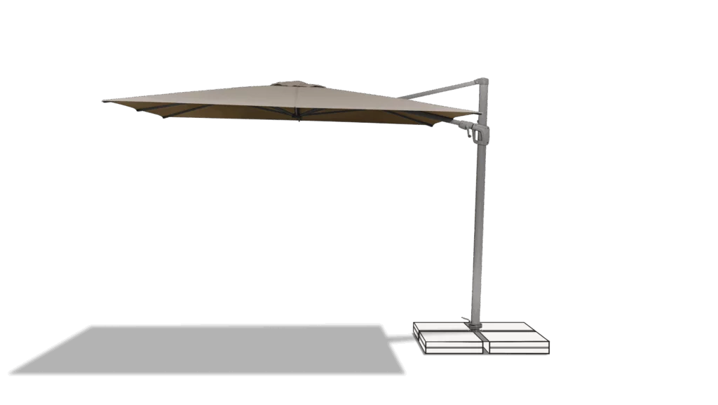Suncomfort Ampelschirm Sunflex 300x300cm