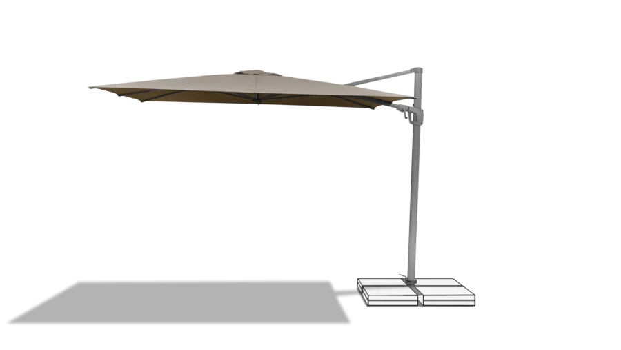 Suncomfort Ampelschirm Sunflex 300x300cm