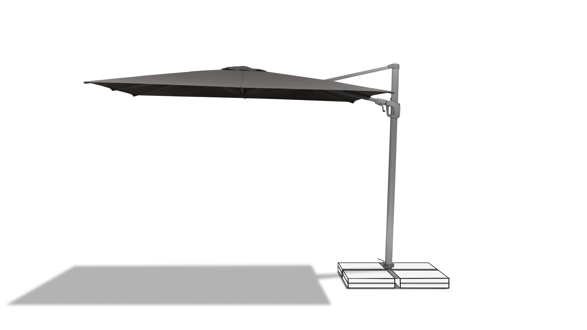Suncomfort Ampelschirm Sunflex 300x300cm – Bild 2