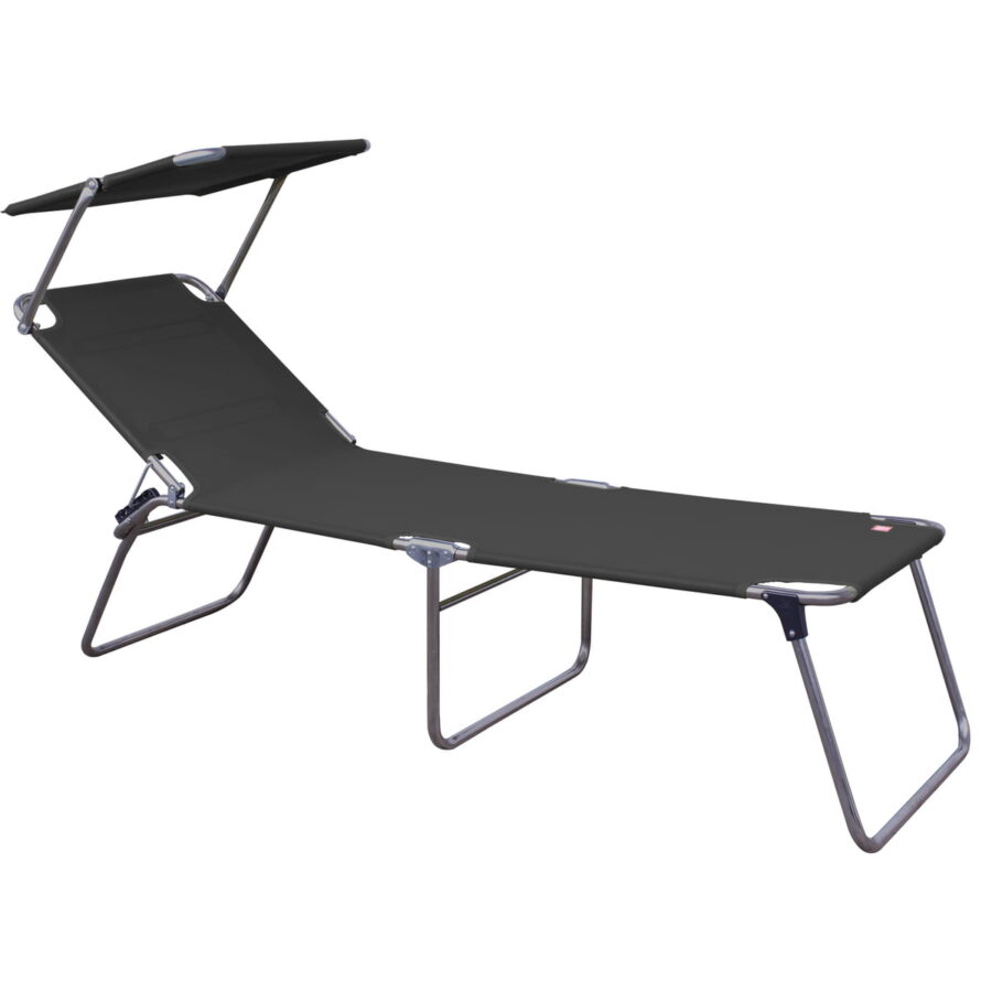 Fiam Sonnenliege Amigo Fourty 40 Sun Schwarz