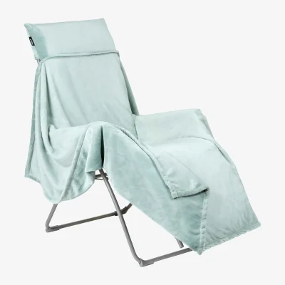 Lafuma Decke FLOCON PLAID RELAX 100% Polyester Boreale