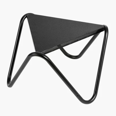 Lafuma Beistelltisch Vogue mikroperforierte Tischplatte Noir