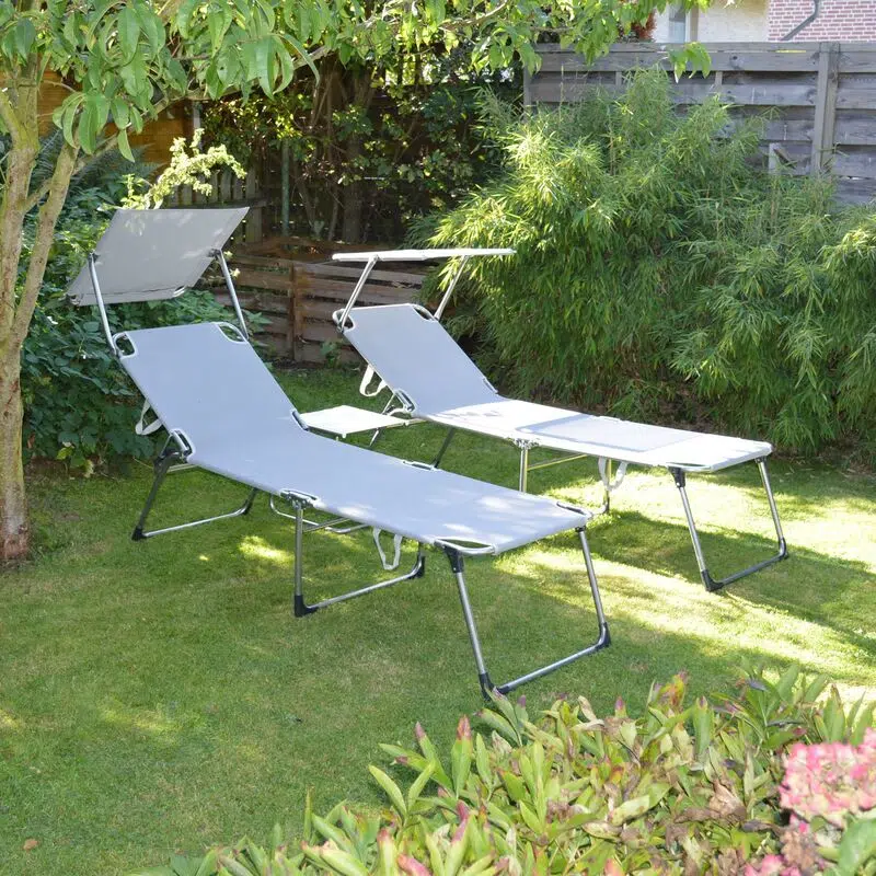 Fiam Sonnenliege Amigo Fourty 40 Sun Schwarz – Bild 4