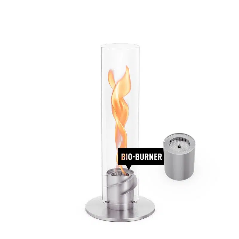 Höfats SPIN 1200 Tischfeuer silber