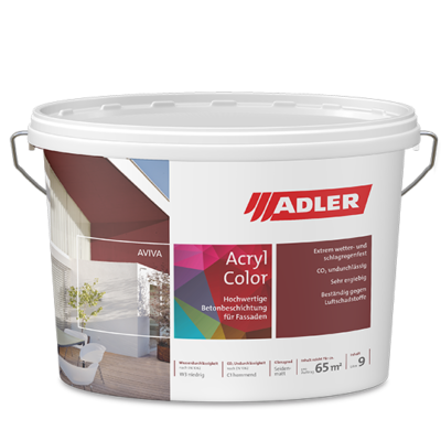 Adler Aviva Acryl-Color, Beton- und Putzfassaden