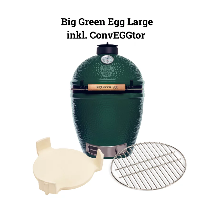 Big Green Egg Keramikgrill Large inkl. ConvEGGtor