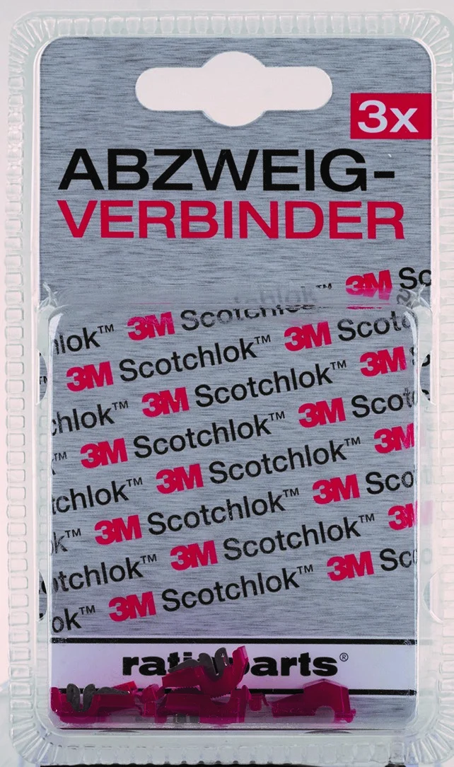3M Scotchlok Abzweigverbinder rot 3 Stk – Bild 2