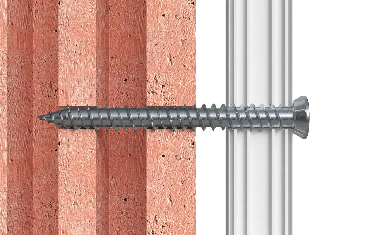 fischer Fensterrahmenschraube FFS 7,5 x 92 TX30 Flachkopf – Bild 3