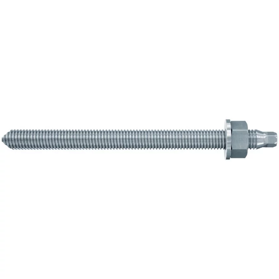 fischer Ankerstange RG M 10 x 165 gvz galvanisch verzinkt Stahlgüte 5.8