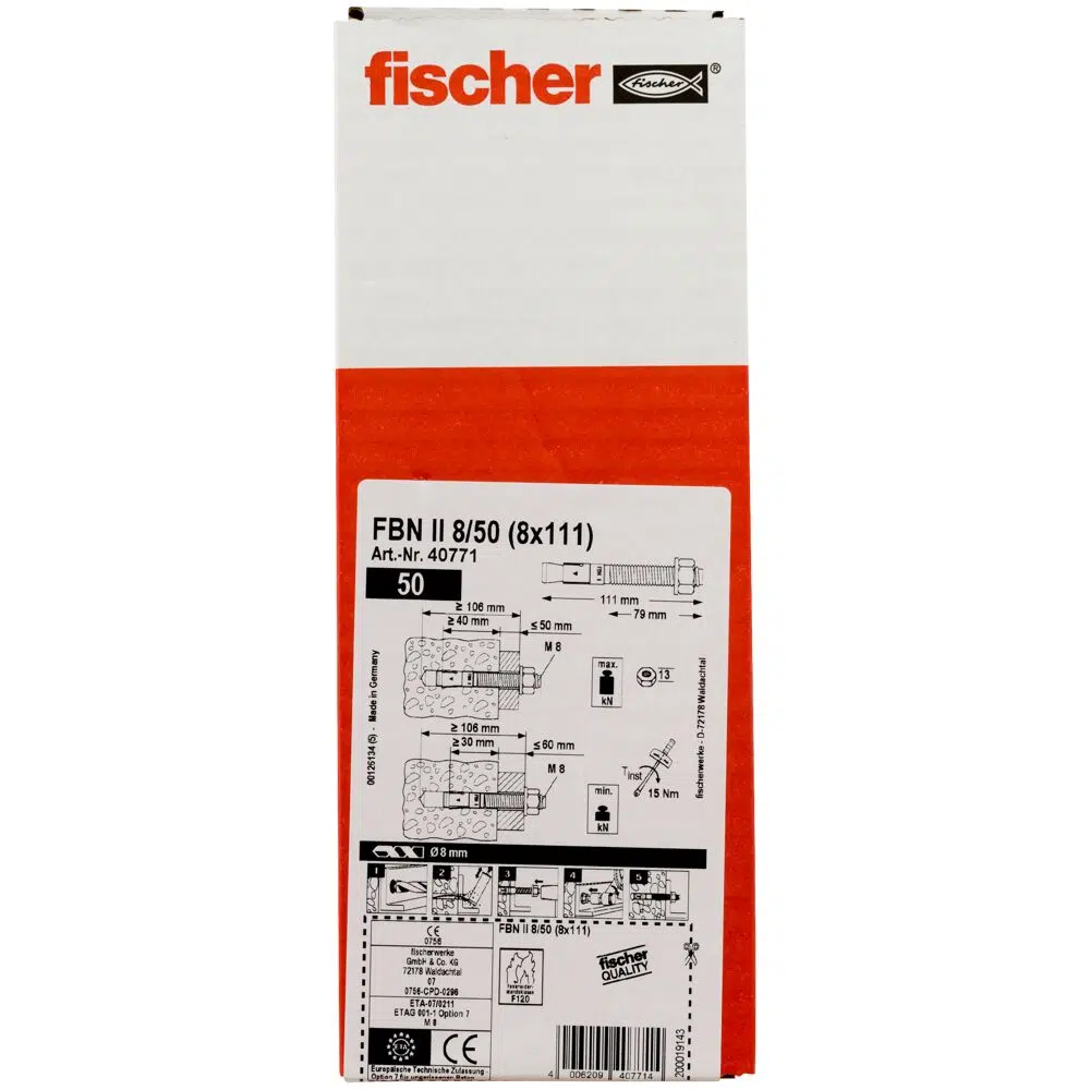 fischer Bolzenanker FBN II 8/50 – Bild 4