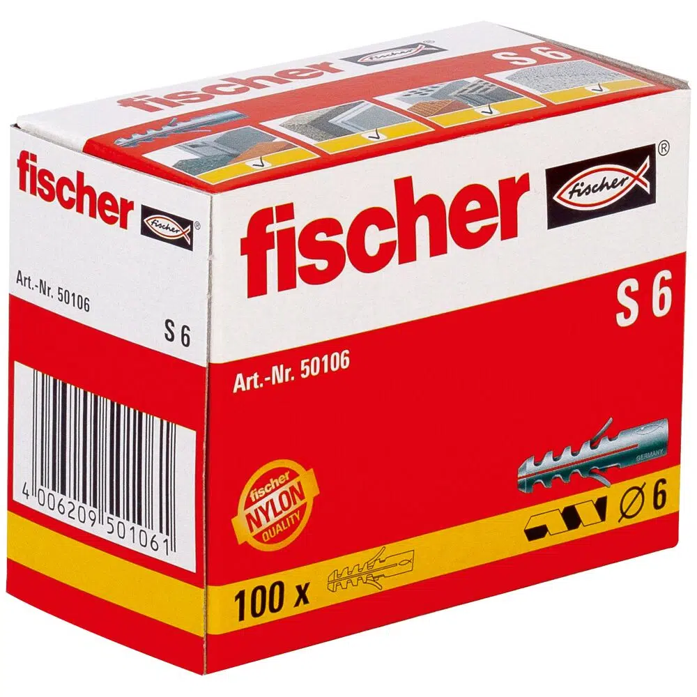 fischer Dübel S 6 – Bild 2