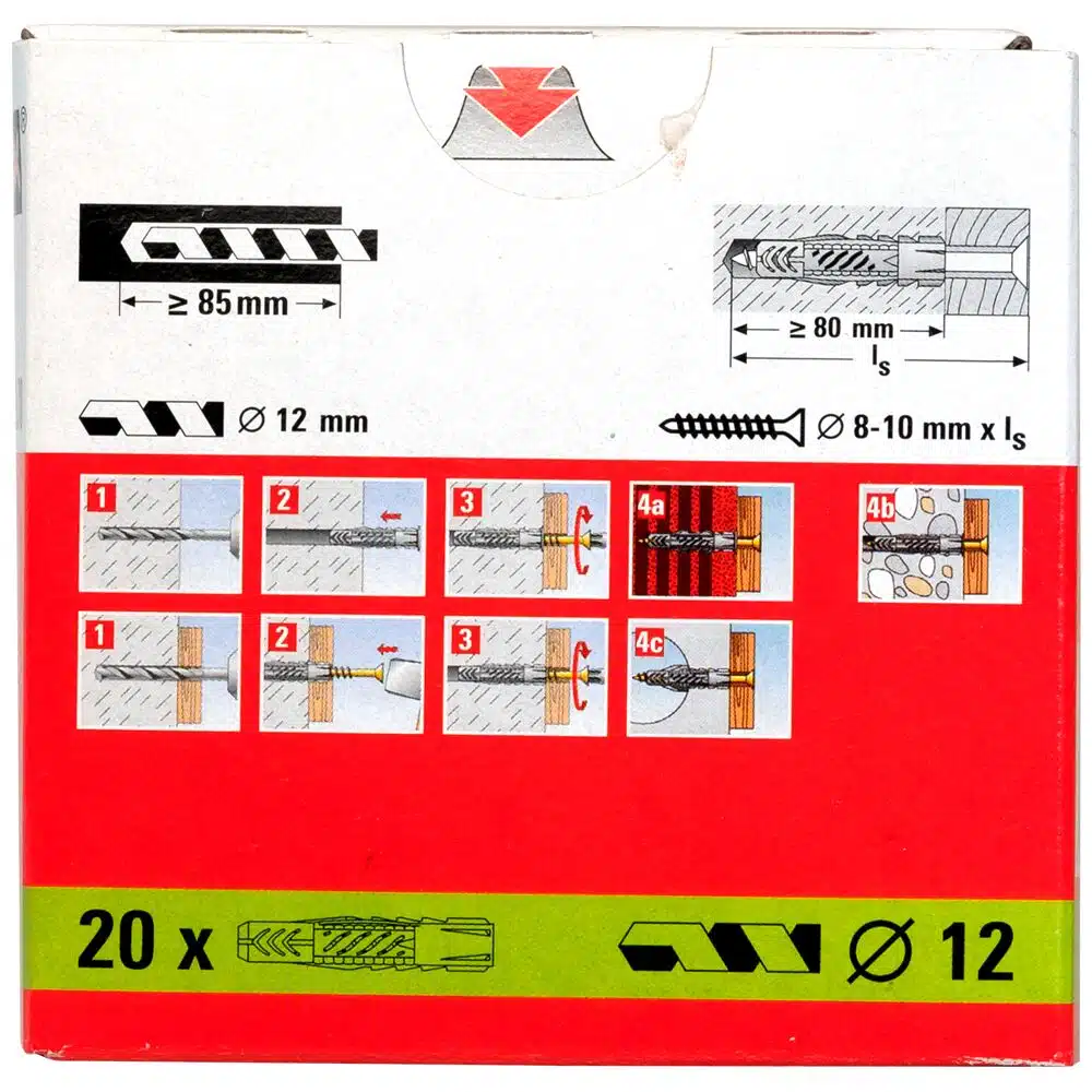 fischer Universaldübel UX 12 x 70 – Bild 4
