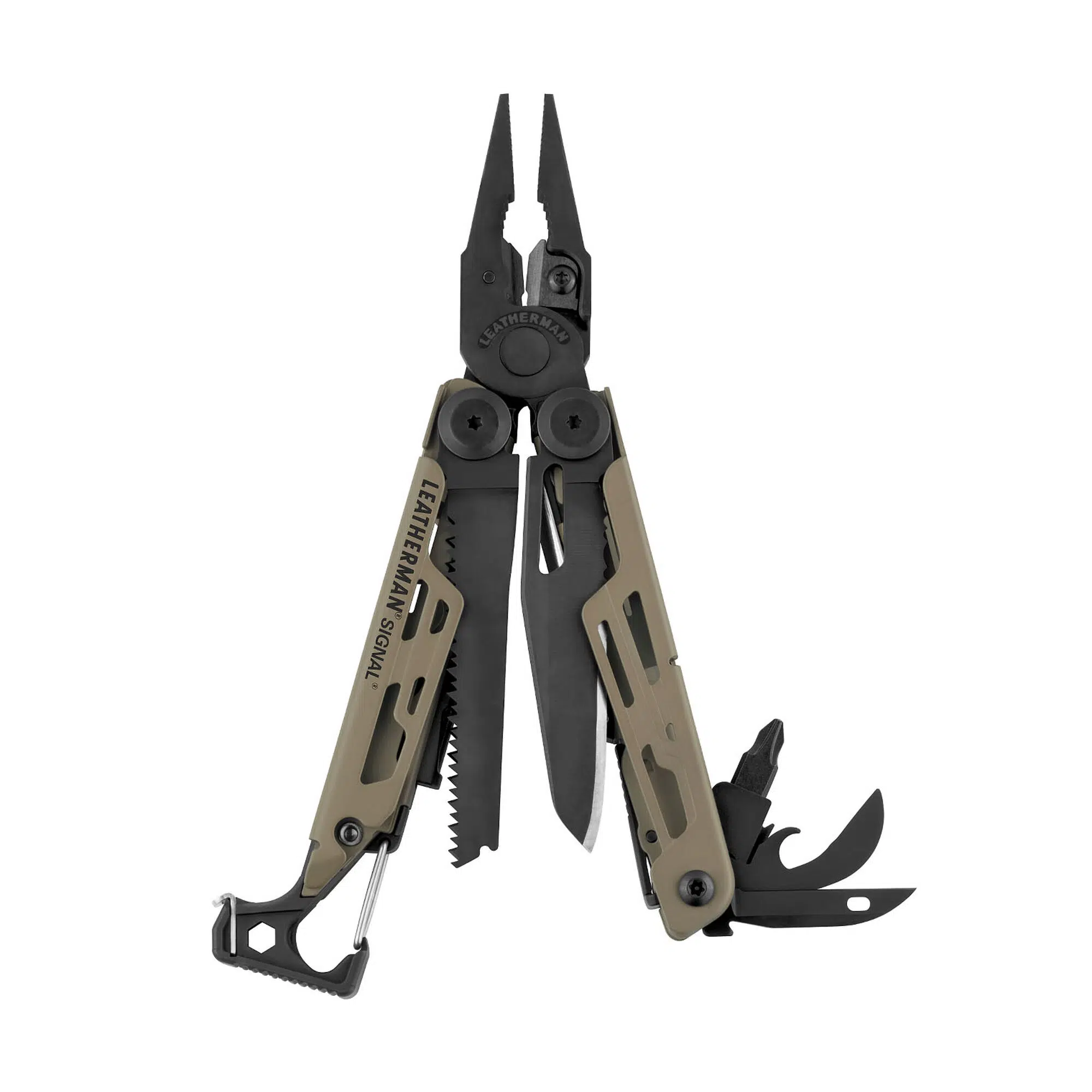 Leatherman Multitool Signal Braun Coyote