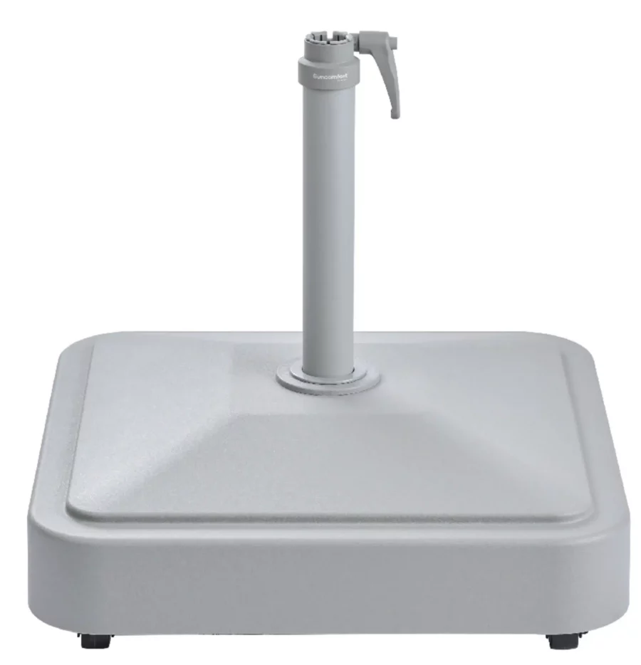 Suncomfort befüllbarer Rollensockel für Stock 35-39mm bis 50kg