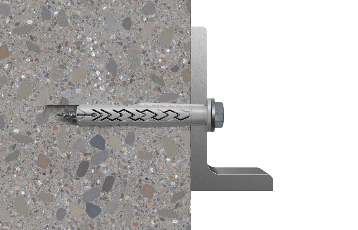 Fischer Langschaftdübel SXRL 10 x 140 FUS Sechskantschraube mit U-Scheibe – Bild 2