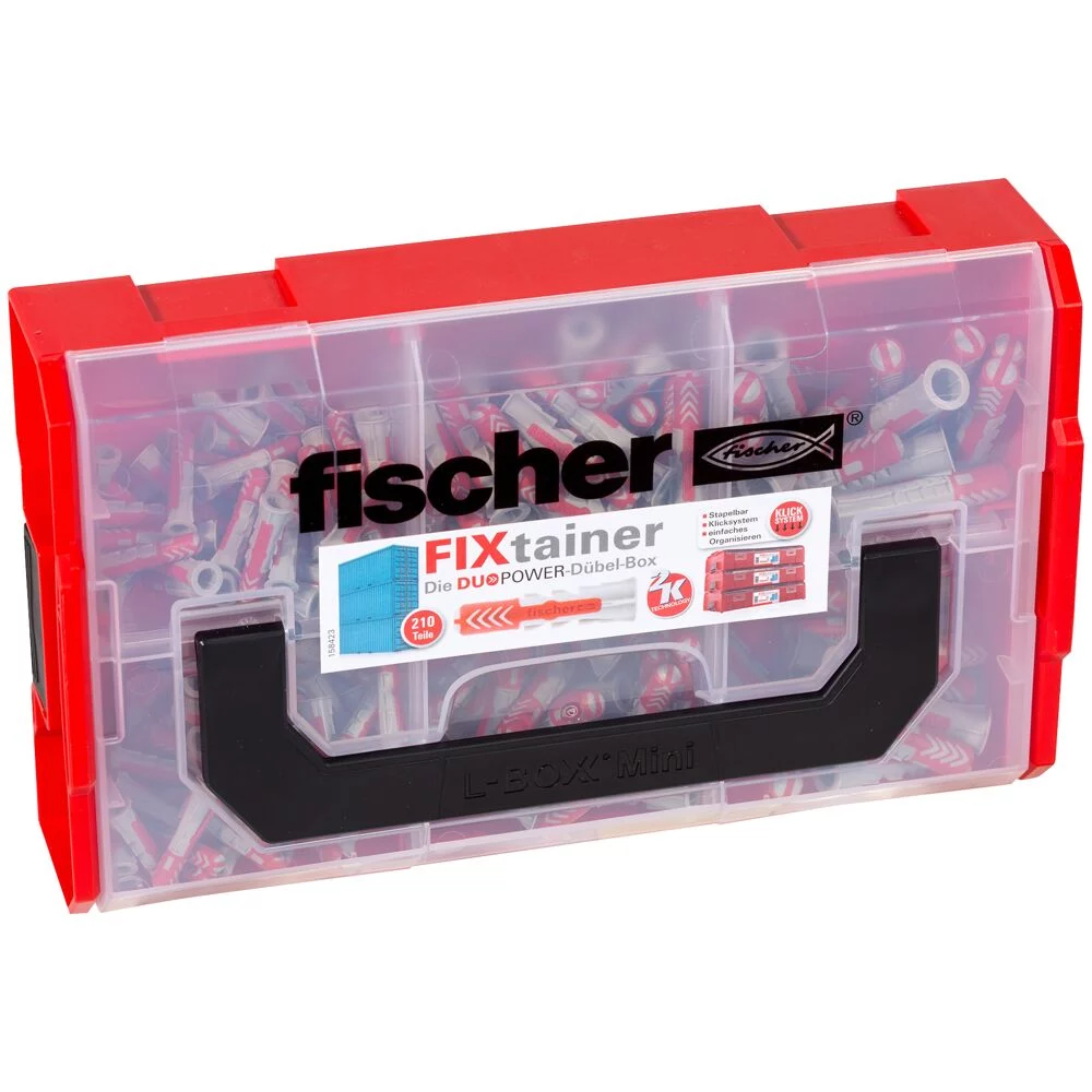 fischer FixTainer - DuoPower (210 Teile) – Bild 3