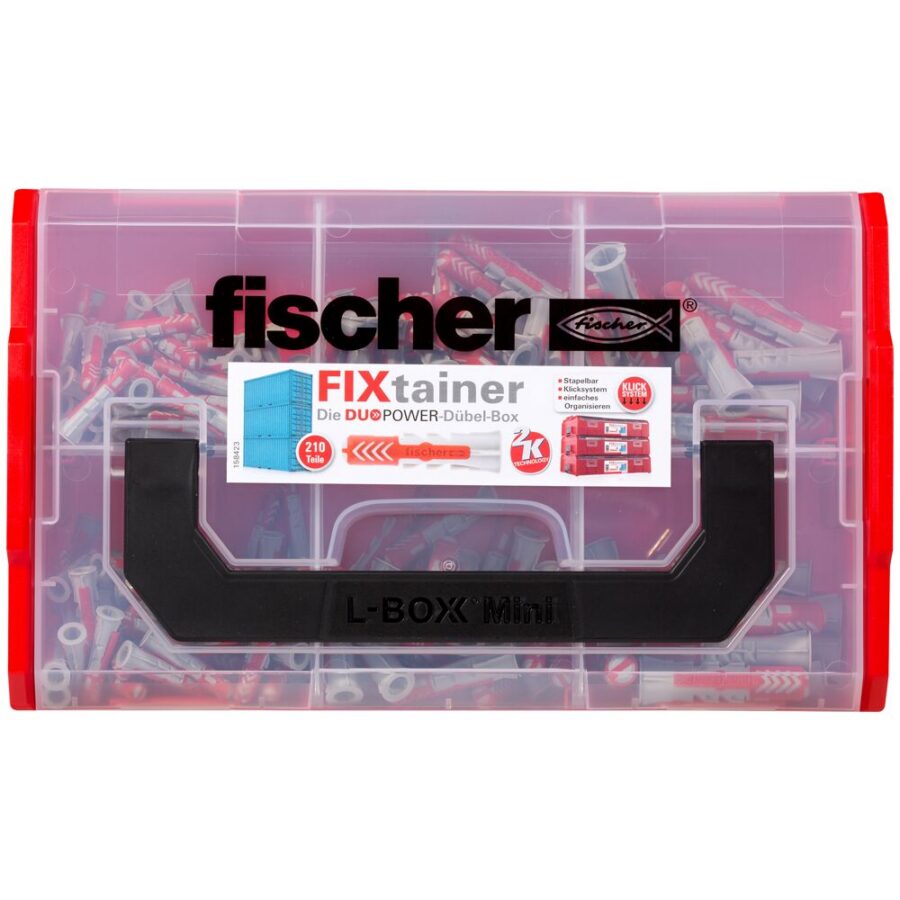 fischer FixTainer - DuoPower (210 Teile)