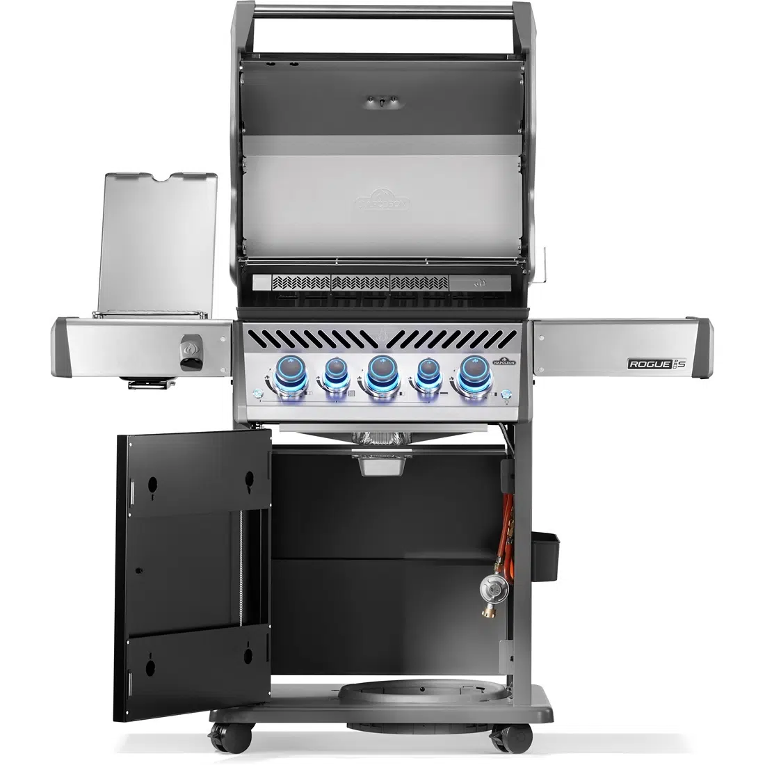 Napoleon Gasgrill Rogue PRO-S 425 mit Sizzlezone und Heckbrenner inkl. Drehspieß – Bild 3