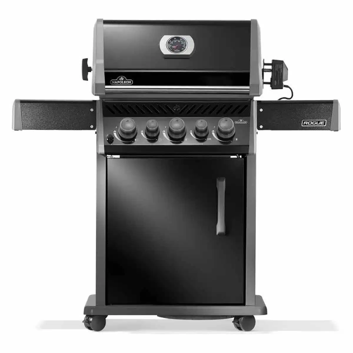 Napoleon Gasgrill Rogue RSB 425 mit mit Seiten und Heckbrenner inkl. Drehspieß – Bild 2