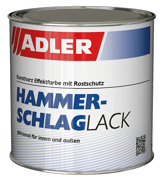 ADLER Hammerschlaglack - Effekt Kunstharz für innen und außen