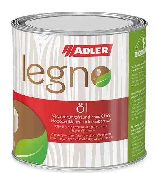 ADLER Legno-Öl - Holzöl für innen – Weiß, 2,5L