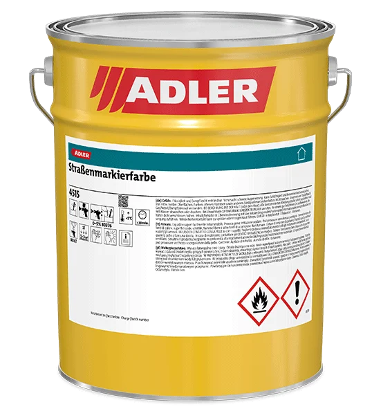 ADLER Straßenmarkierfarbe - Asphaltfarbe für Markierungen
