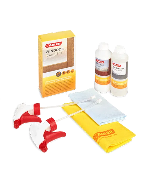 ADLER Windoor Care-Set, Pflege- und Reinigungsset für Fenster & Türen