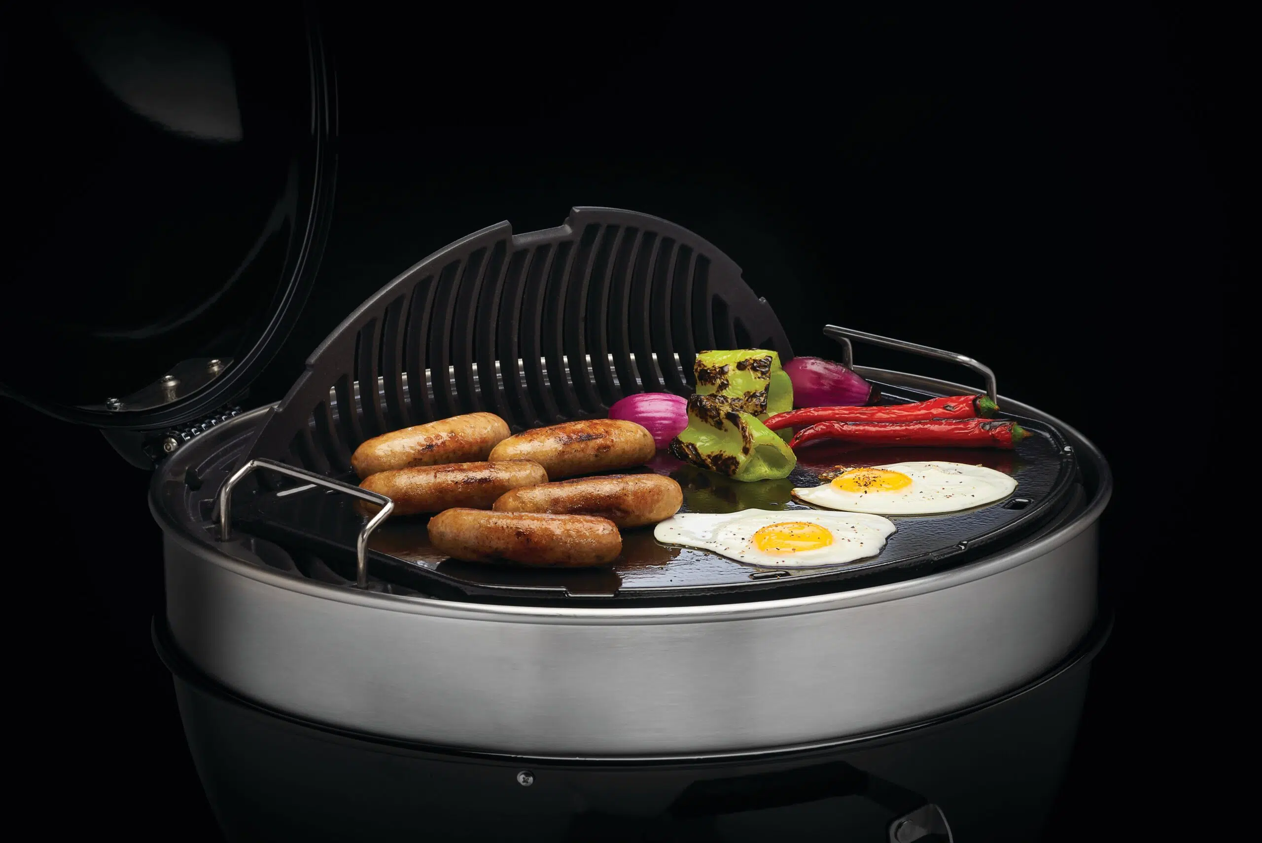 Napoleon Gusseisen-Grillplatte für Ø 57cm Holzkohlegrill – Bild 3