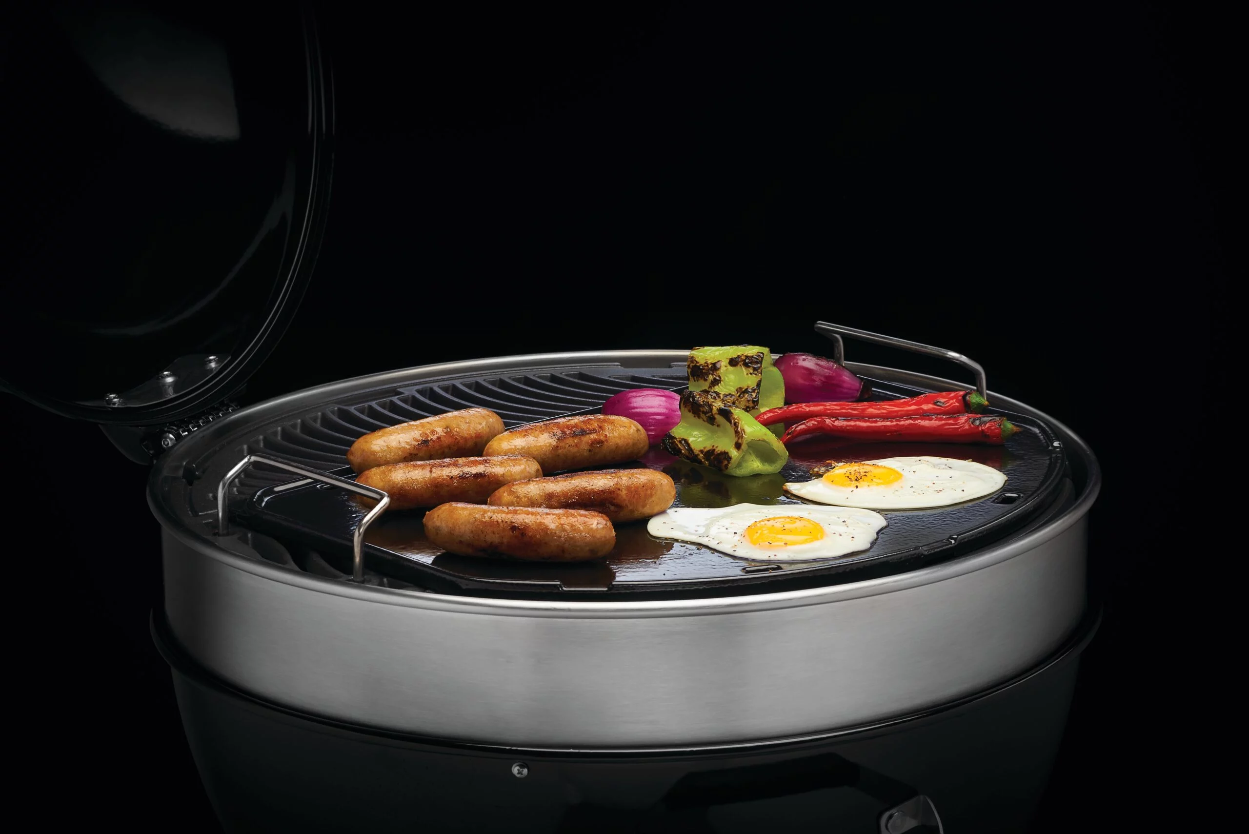 Napoleon Gusseisen-Grillplatte für Ø 57cm Holzkohlegrill – Bild 4